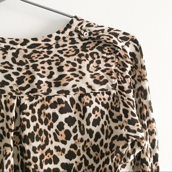 Zara leopard blouse - Picture 12 of 16